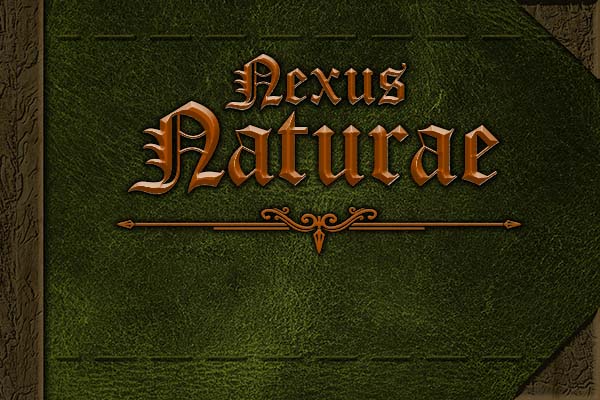Premi&egrave;re de couverture du Nexus Naturae